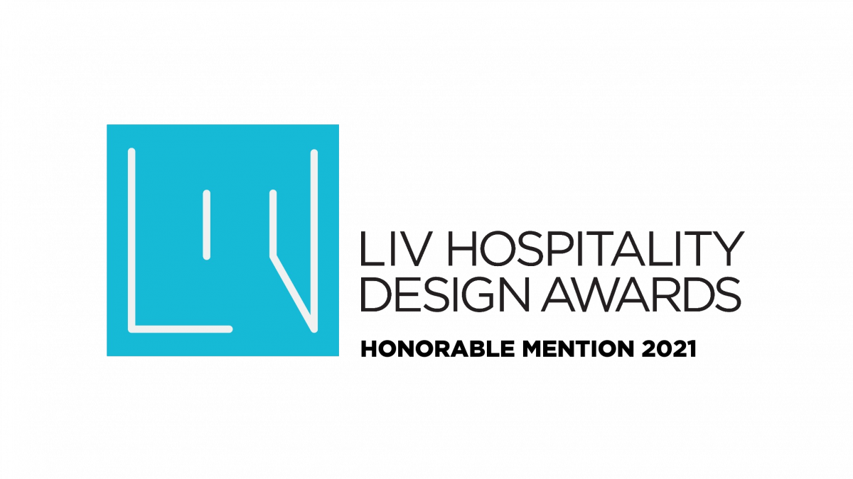 LIV Hospitality Design Awards 2021- Honorable Mention in Interior Design,Living Space
